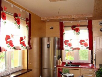 Как правильно выбрать шторы на кухню
